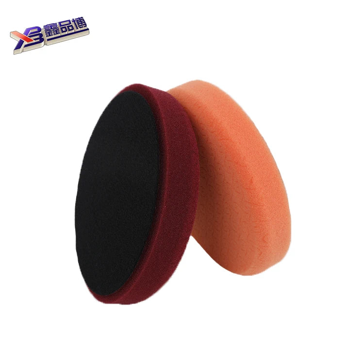 Custom logo Car Polishing Pad New Fishtail Pattern Polishing Pad 162mm Foam Polishing Pad