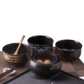 Colorful Matte Ceramic Modern Eco-Friendly Serving Bowls 600ml Capacity Restaurant Porcelain Pasta and Soup Rice Bowls