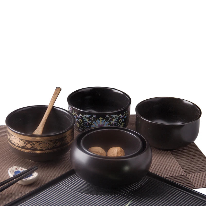 Colorful Matte Ceramic Modern Eco-Friendly Serving Bowls 600ml Capacity Restaurant Porcelain Pasta and Soup Rice Bowls