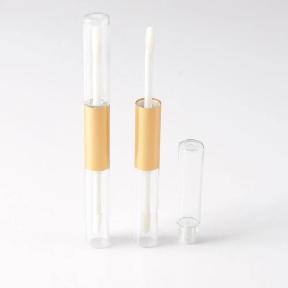 HUIHO Double Headed Lip Gloss Tube Package Material Makeup Cosmetics Lip Gloss Empty Bottle