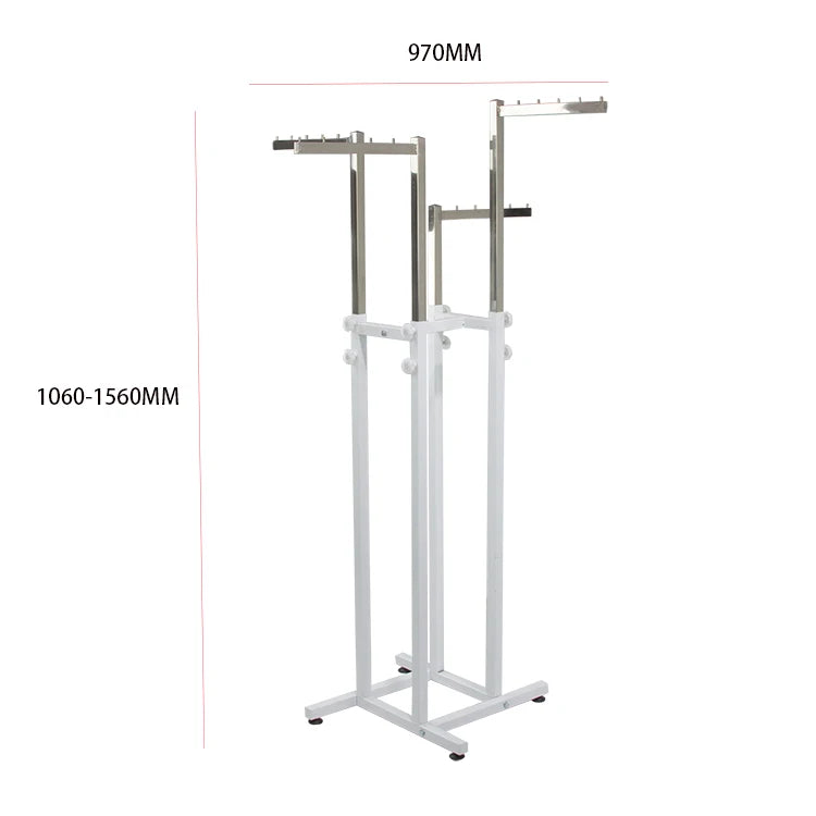 Metal Garment Rack Adjustable Durable Superior Quality Clothes Shelving Clothes Racks for Hanging Clothes