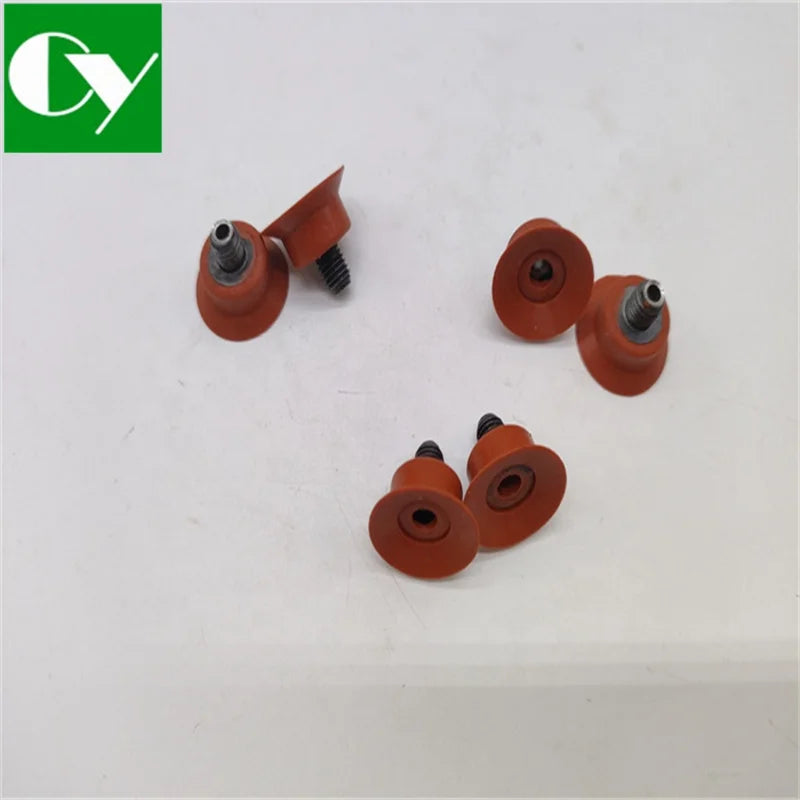 50 Pieces Komori Printing Machine APC Automatic Plate Loading Nozzle M5x18x12 FGR-9135-014 Komori Rubber Sucker