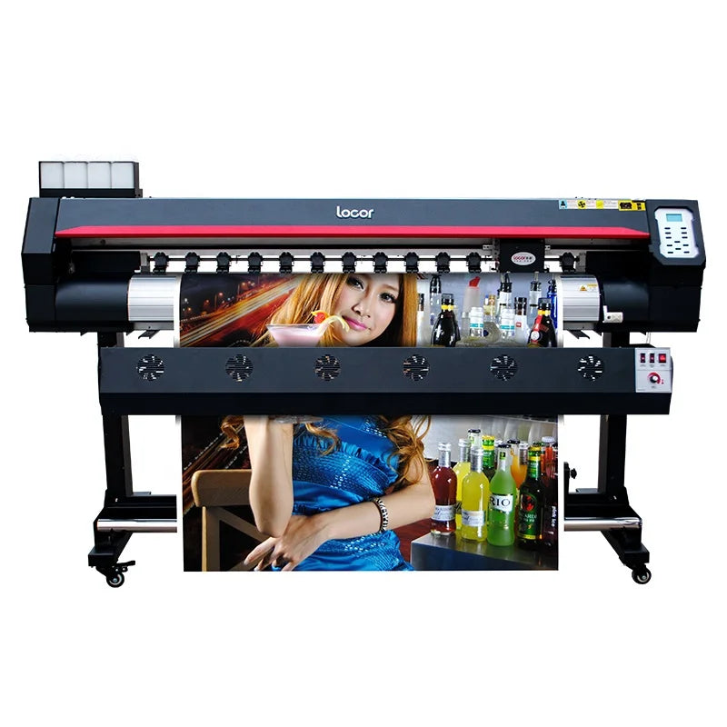 LOCOR Easyjet 1.6m/1.8m Large Format Eco Solvent Printer Sublimation Printing Plotter XP600 I1600 I3200 DX5 DX7 Print Head