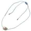 AAA Nature Baroque Freshwater Pearl Necklace 65 cm Long Adjustable Choker with 13-19 mm PEARL Nylon Cord