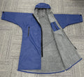 Adults and Kids Waterproof Changing Robe Long Sleeve Warm Swim Parka Robe with Hood
