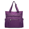 Women's New Minimalist Large Capacity Nylon Handbag Candy Pattern Fashionable Multi-Layer for Leisure Spring Season for Summer