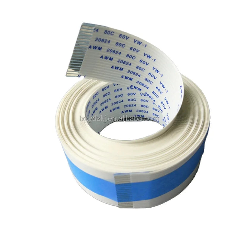 Digital Printer Witcolor Ink Supply Data Cable 18pins Witcolor 3312 3308 FFC Flat Data Cable Durable
