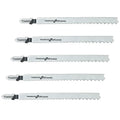 Set 5 T345XF Bi-Metal Jig Saw Blades 5-10TPI Variable Pitch for Industrial Use Straight Cutting Thin Plates Soft Metals OEM