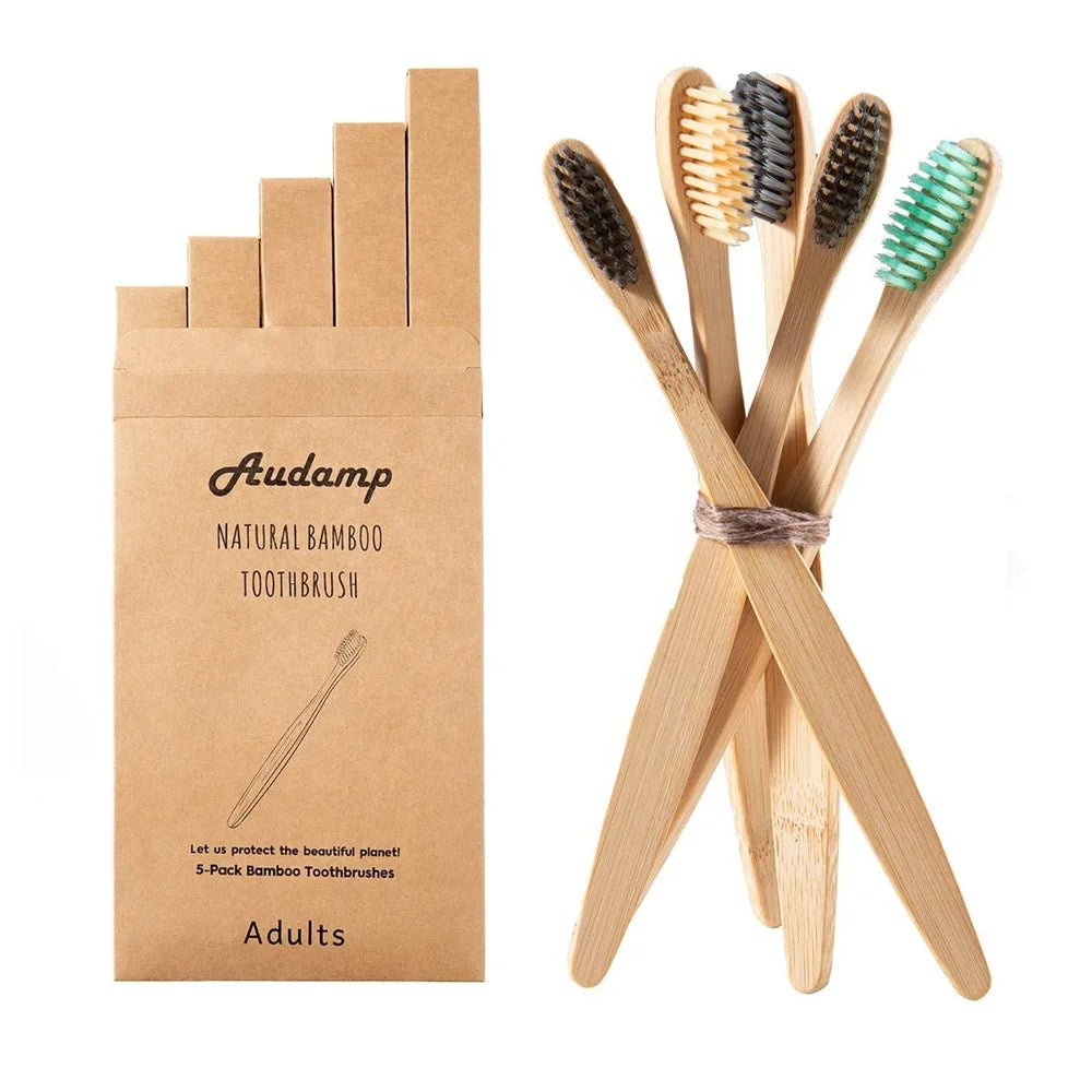Wholesale Price Custom Private Logo Label 100% Natural Organic Degradable Eco  Toothbrush
