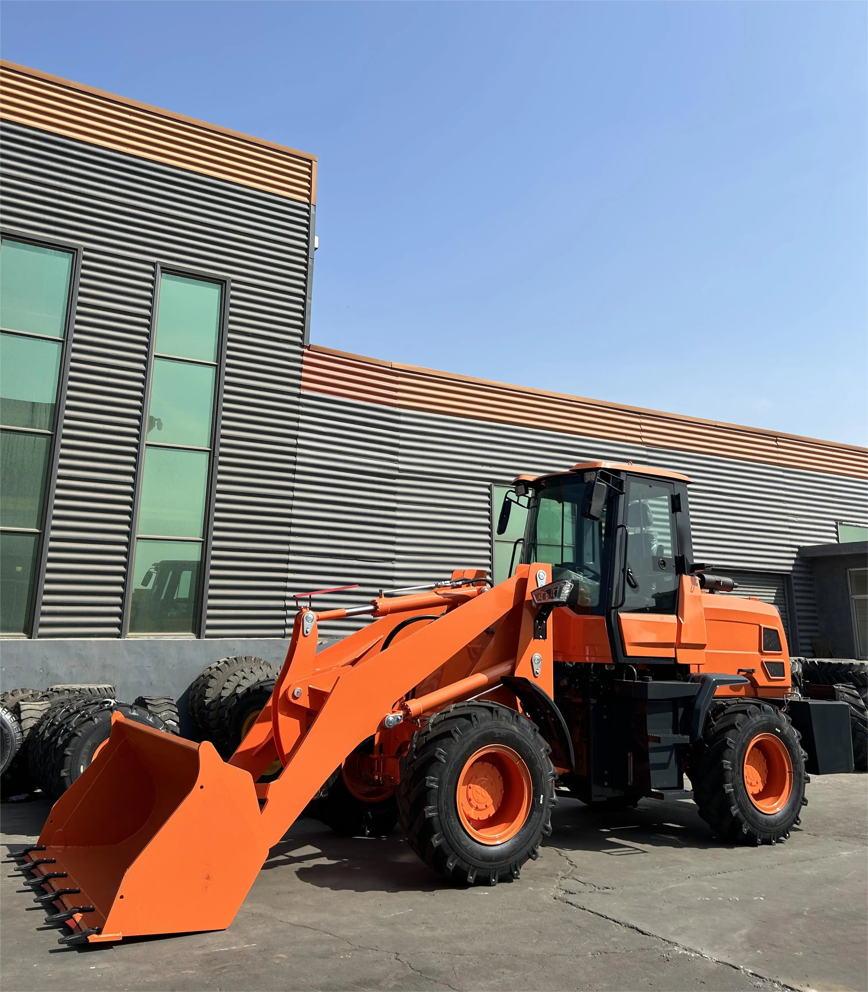 China HUAYA 3 3.5 4 5 Ton 3000 3500 4000 5000 kg ZL940 Compact Hydraulic diesel Mini Wheel Loader with Attaments