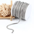 Wholesale Cuban Chain Necklace Basic Punk Stainless Steel Link Chain Chokers Vintage for Men Women