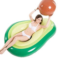 Pool Accessories PVC Inflatable Water Mattress Blue 130*160cm Pool Float with Ball for Adults