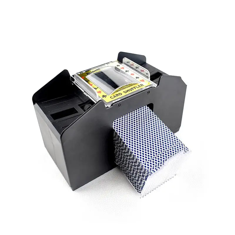 YH 4 in 1 Texas Baccarat Table Plastic Card Shuffler 4 Deck Poker Shuffling Machine