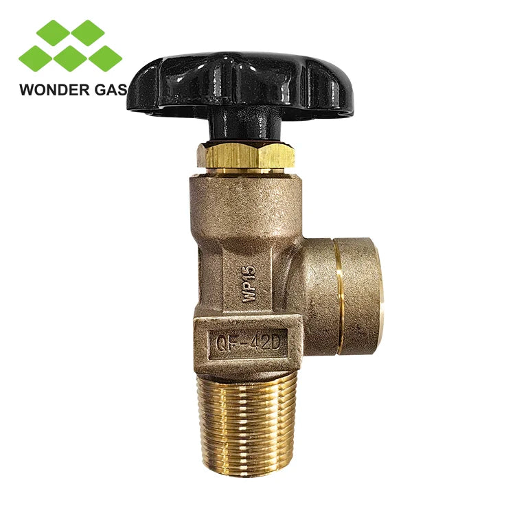 CGA580 Brass Gas Valve for Inner Gases CGA350 CGA350 CGA320 QF-42D
