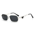 New Fashion UV400 Luxury Vintage Sunglasses for Men Women Gray Frame Camping Stylish Travel Eyeglasses