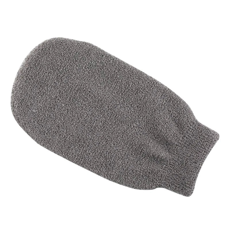 Bamboo Fiber Customizable Gentle Exfoliation Cleaning Skin Bath Gloves Dead Skin for Home Spa Use