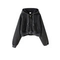 SanDian Logo Latest Design Fitness Lady Pullover Hoodies Women Long Sleeve Hoodie