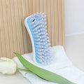 Ergonomic Handle Multi-Purpose Heavy Duty Scrub Brush Cleaning Brush for Bathroom Tiles Kitchen Bathtub Made Durable Plastic