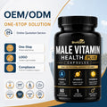 Dietary Supplement Male Vitamin Capsules OEM Private Label Bulk Wholesale GMP ISO Factory Vegan Sugar Free Daily Nutrition Blend