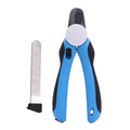 OEM ODM Custom Logo Stainless Steel Professional Cat Dog Pet Claw Care Nail Trimmer Clipper with Free Nail File MegaBDM