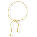Stainless Steel 14K Gold PVD Plated Adjustable Round Snake Chain Bracelet Titanium Steel IMM Wide Chain Bracelets Jewelry