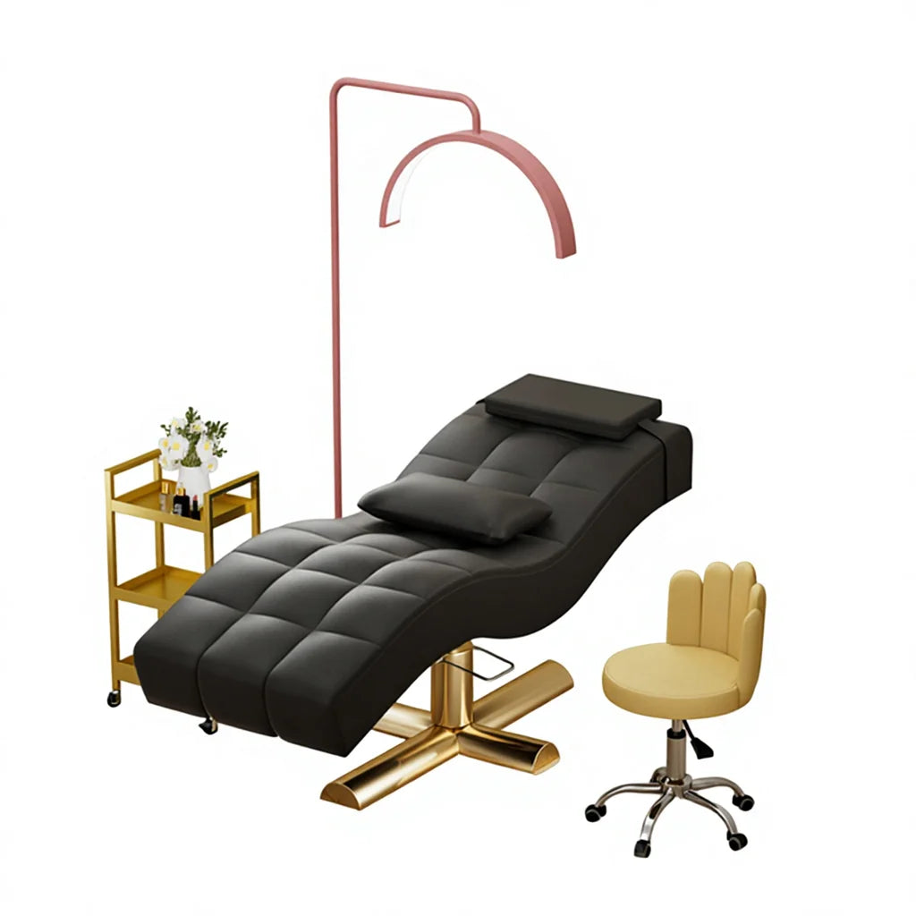 Union Win Modern Reclining Massage Table Bed for Beauty Salons & Living Rooms Ergonomic Spa Customizable High-Density Sponge