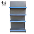 Customizable Heavy-Duty Metal Shelving Single-Sided Supermarket Rack in Various Colors & Sizes Direct From Factory