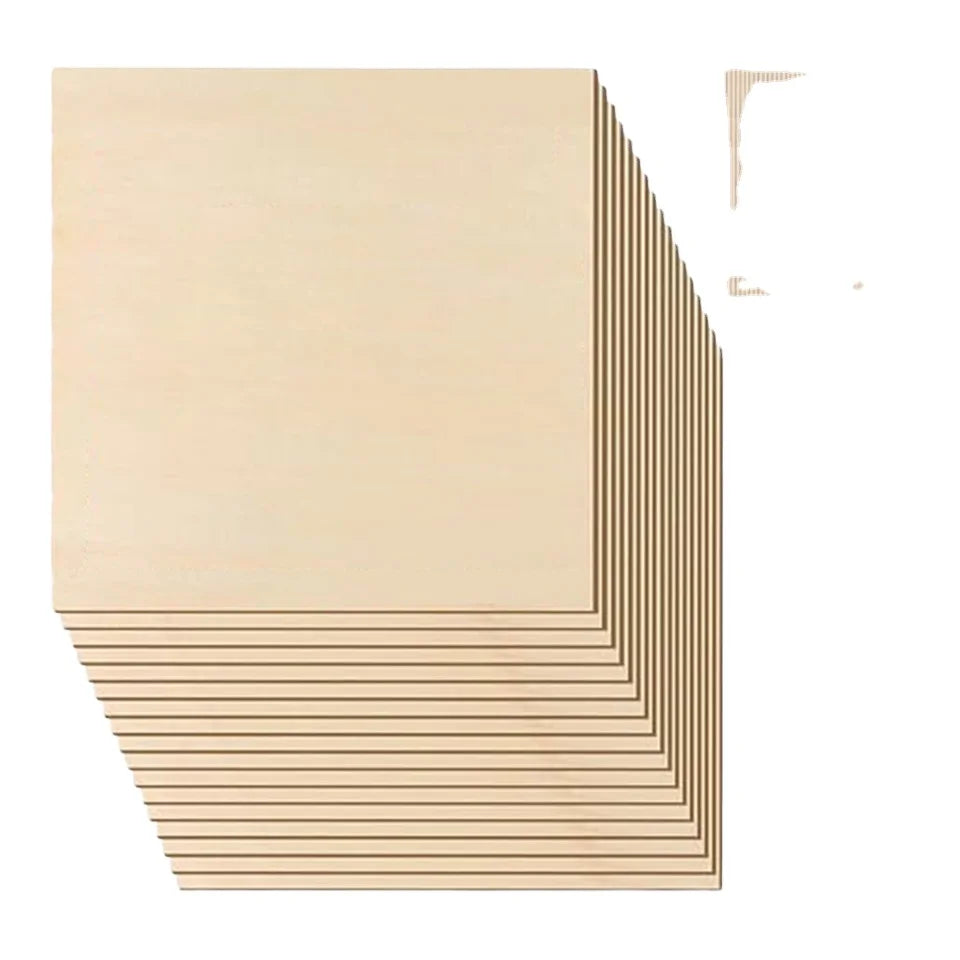 1-Year Warranty Poplar Basswood Crafts Plywood Modern Wooden Ornaments Souvenirs Books Toy Models E0 Formaldehyde Emission Birch