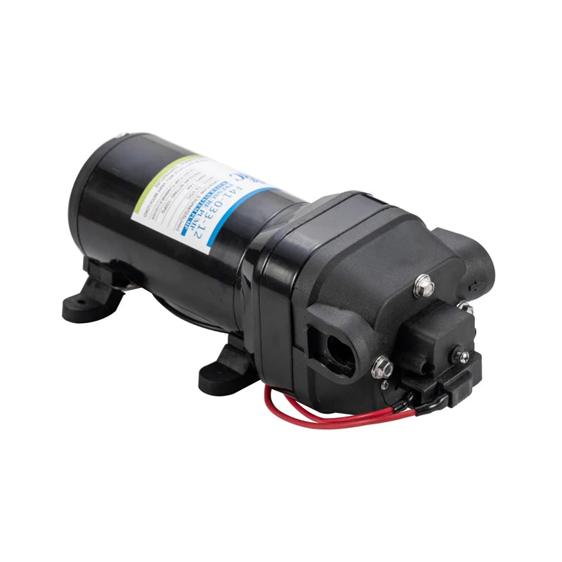 LifeSRC New Item 12V 17.5LPM 4.6GPM 40PSI 2.76bar High Flow Rate for Fresh Water Diaphragm Water Pressure Pump