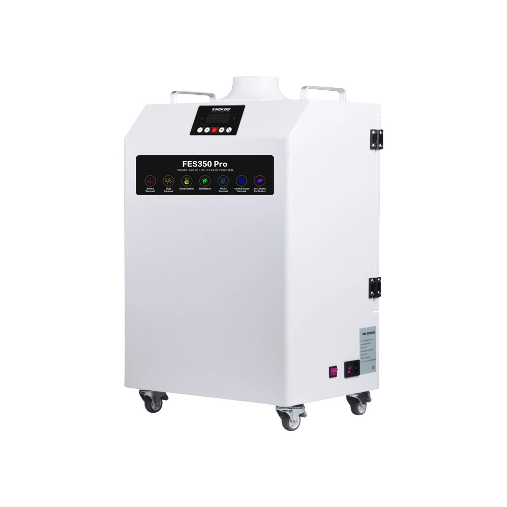 Strong Suction Fume Extractor for 3D & DTF Printers Laser Cutting & Engraving New Condition Smoke Collector with Washable Filter MegaBDM