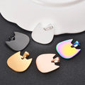 Stainless Steel Titanium Steel Cat Head Dog Tags Pet Identity Tags Spot Metal Hanging Tags Jewelry Accessories