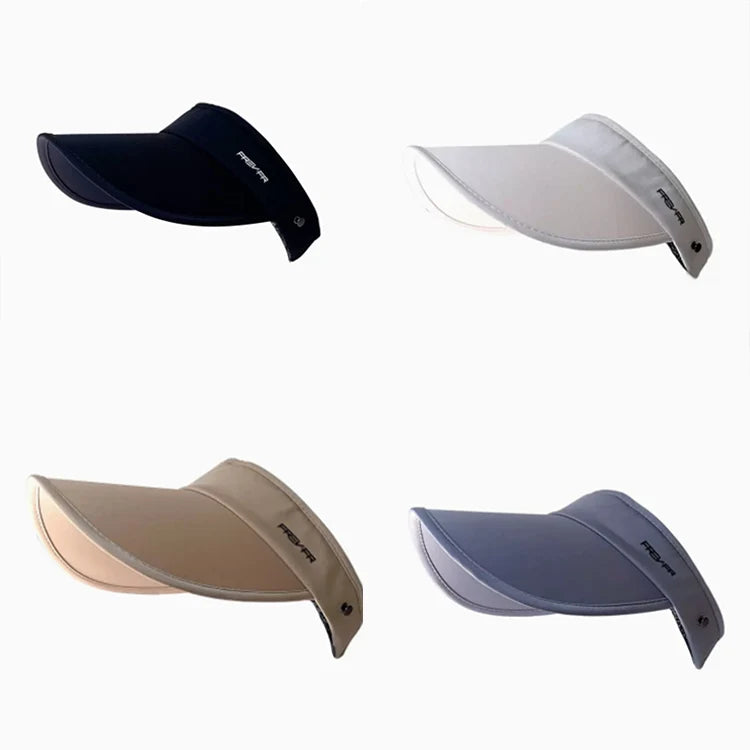 Summer Outdoor Cycling Sunscreen Breathable UV Sun Visor Hat 54-60cm