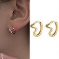 Wholesale Popular Design Sterling Display Gold Women Hoop Earrings Silver 925