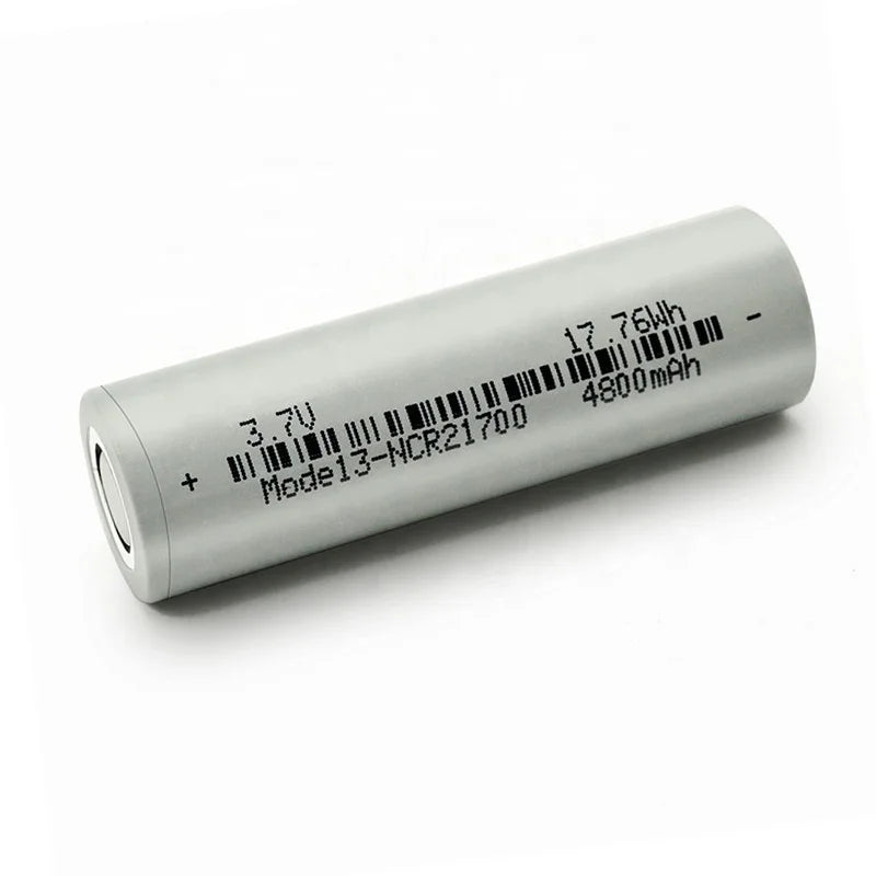 21700 4800mAh 5000mAh 3.7v Rechargeable Cylindrical 21700 Lithium Battery Cells for Ebike Scooter