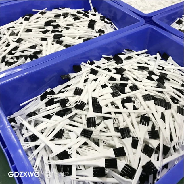 New Black White Bristles Ended Hanging Hole 130mm Cleaning Brushes Household Item Things for Kitchen 8-Colors