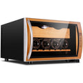 25C Cigar Cabinet Cooler Humidor Small  Cigar Climate Controlled Glass Door Display Showcase Electric Refrigeration Humidors