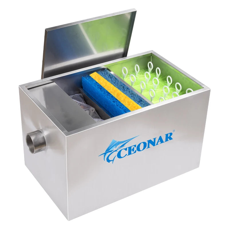 Ceonar Outdoor Koi Fish Pond Filter System Large Pond Bio Filter for Large Pond