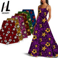 Accept Customization New Fabric for Polynesian Skirts Floral Print Polyester Fabric for Skirts and Dress
