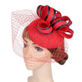 Kentucky Derby Hat Sinamay Church Wedding Cocktail Tea Party Headband Headwear Fascinators for Women Formal Hats