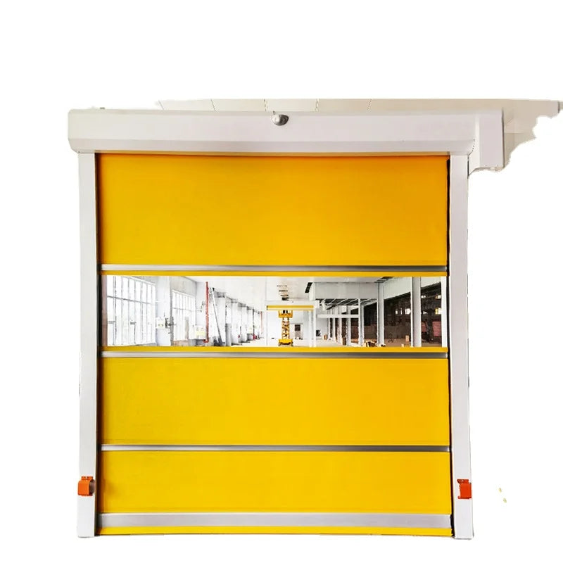 Hot Selling Modern Design PVC High Speed Roller Shutter Door for Outdoor Warehouse Best Quality Fast Finish Plastic Door