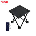 WOQI Wholesale Price Portable  Folding Stool Chair Solid Wood Design Lightweight Carry Bag for Adults Travelling Fishing