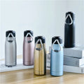 450ml Portable Leakproof Stainless Steel Thermos Double Walled Vacuum Flask With Rope Handle