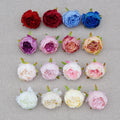 AF3503 Wholesale Artificial Peony Flower Heads Silk Flower Head Peony for Wedding Decoration