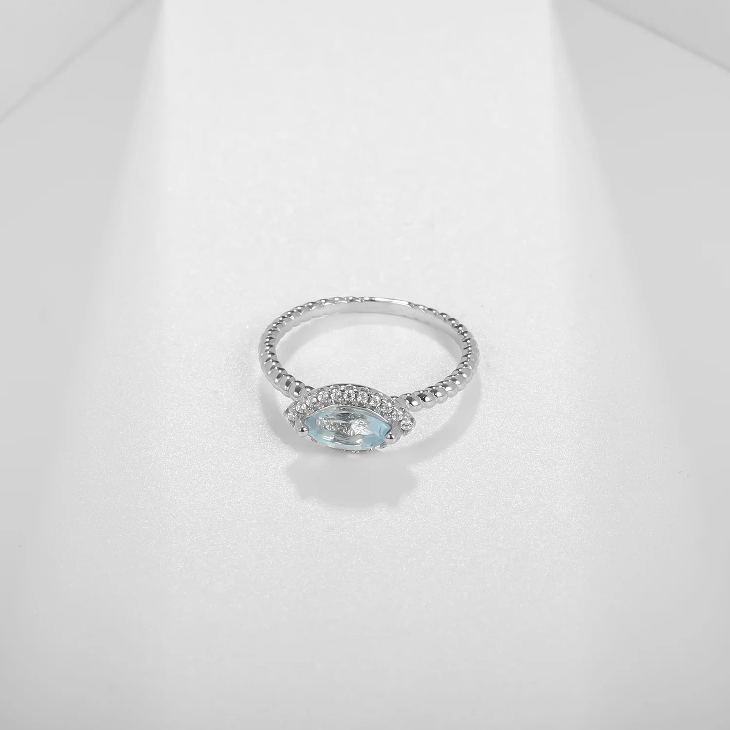 Abiding Twist Classic Wedding Gemstone Birthstone Topaz Engagement Rings Silver With Natural Stones Data Based Market Jewelry