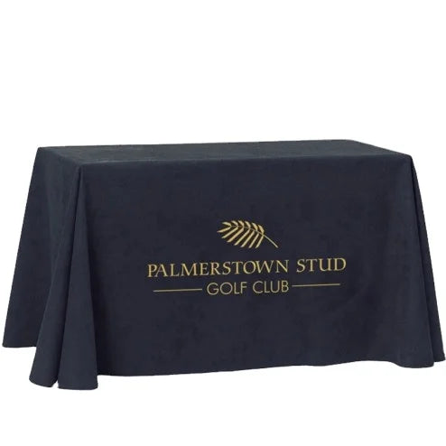 Custom Modern Trade Show Durable Spandex Polyester Table Cover/Table Cloth with Logo for Promotional Events