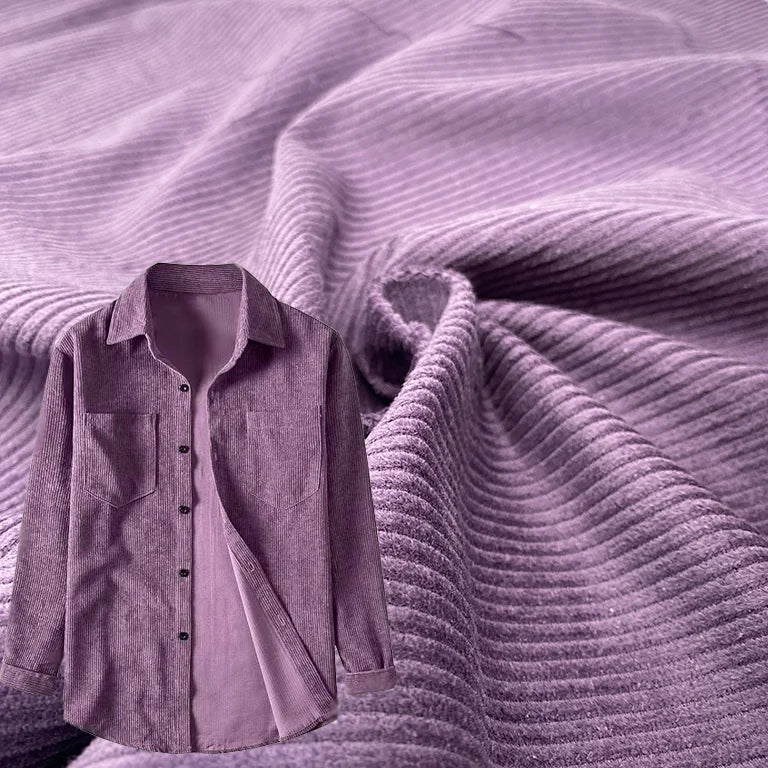 Wide Wale Corduroy Fabrics for Home Textile 8W Corduroy Fabric 70% Cotton and 30% Cellulose Fibers Corduroy Fabric