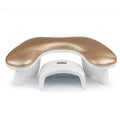 2025 New Design Manicure Butterfly Shape Solid Wood Nail Arm Rest Cushion Hand Pillow for Nail Salon