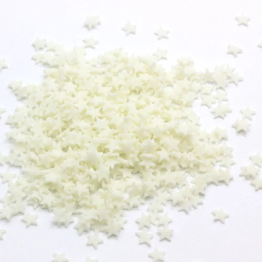 500g Polymer Clay Luminous Moon Star Shape Slice Light Glow Sprinkles for Craft Making DIy Scrapbooking Phone Nail Art Crafts