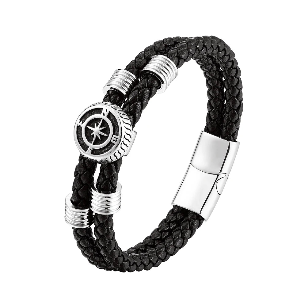 Alin Factory Customized Double Bar Steel Bracelet Fashion Unique Banquet Jewelry Accessories