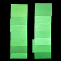 Thickness 2.0mm Amber Double Color Change Leather for  Cell Phone Cases  and Light-up Toys PU Leather